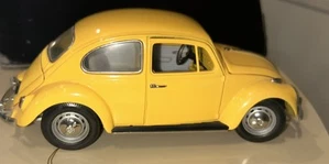 Franklin Mint 1992 Precision Model - 1967 VOLKSWAGEN BEETLE BUG Yellow - Picture 1 of 8