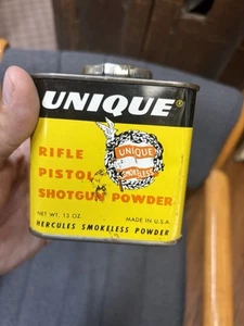 HERCULES BULLSEYE SMOKELESS POWDER Vintage Advertising Tin/Can - Picture 1 of 6