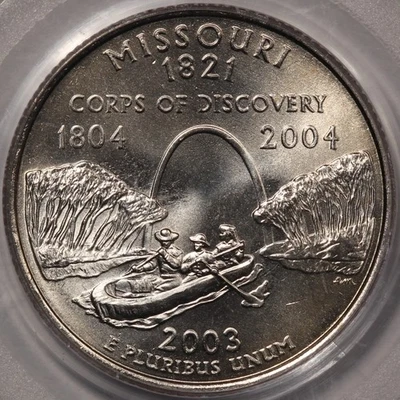 2003-P Misouri State Quarter PCGS MS-66 - Image 1 of 4