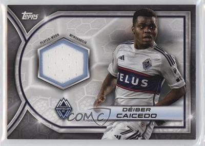 2023 Topps MLS Relics Deiber Caicedo Déiber Caicedo #R-CA - Image 1 of 2