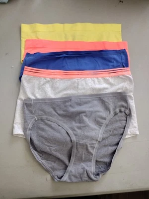 Fruit Of The Loom Juniors Women's Size 5 Panties Brief Underwear 5-Pack - Image 1 of 4