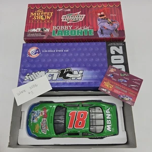 Action Bobby Labonte #18 Muppets Interstate 1:24 Diecast NASCAR 2002 Grand Prix - Picture 1 of 21