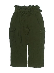 Love Squared Girls Girls Green Cargo Pants 8 - Picture 1 of 2