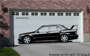 Mercedes 190e Cosworth - WALL ART STICKER - Picture 1 of 1