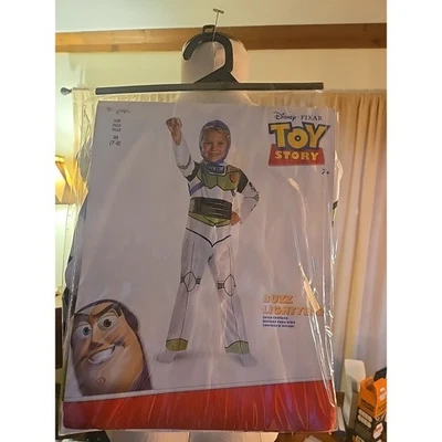 Novo na caixa - Fantasia infantil Buzz Lightyear - Tamanho M (7-8) - Imagem 1 de 4
