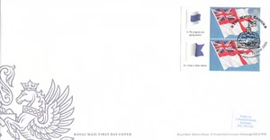 (107723) White Ensigns generic GB FDC Flagg Buxton 2005 - Picture 1 of 1