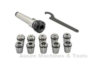MT2 / ER25 Collet Chuc Set with 10  Metric Collets - Picture 1 of 1