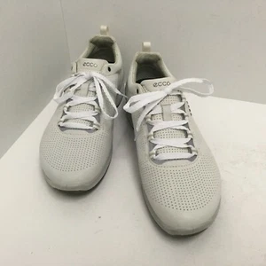 ECCO scarpa da passeggio donna Biom Fuuel treno bianco pelle di yak 38 EU/7-7,5 M US - Foto 1 di 12