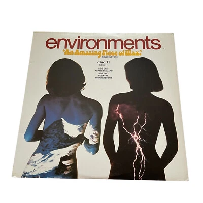 ENVIRONMENTS Disc 11 Country Thunderstorm Vinyl LP Syntonic Research SD 66011 - Image 1 of 4