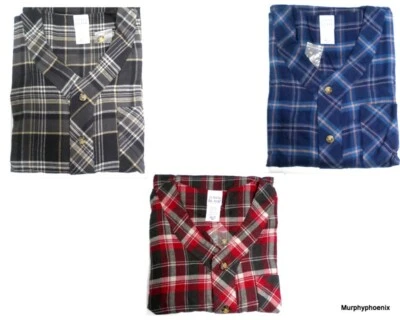 Camisón JB Franela Dormir XL/2XL NUEVO CON ETIQUETAS Elige Color (B8139) Foto 1 de 2