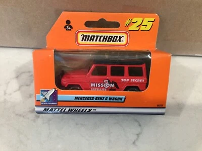 Mercedes-Benz G Wagon 1999 1:64 Matchbox “Mission Satellite” - #25 Foto 1 de 2