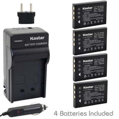 Batería FNP60 o cargador regular para CASIO QV-R3 QV-R4, ROLLEI Prego dp5330 Foto 1 de 4