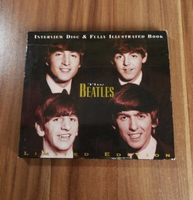 The Beatles - Interview Disc & Illustrated Book - Limited Edition CD *** gut *** - Bild 1 von 4