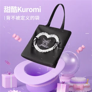 Anime My Melody Kuromi Cosplay Cute Large Capacity Handbag Shopping Bag Gift - Picture 1 of 10