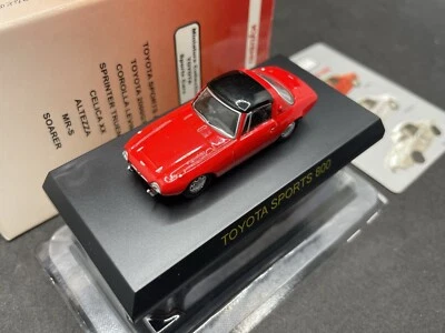 Kyosho 1/64 Toyota collection Sports 800 Red diecast model car 3A1 - Image 1 of 4