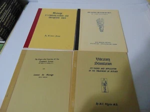 Lot of 4 Massage Therapy Booklets/Convention Pamphlets - Picture 1 of 12