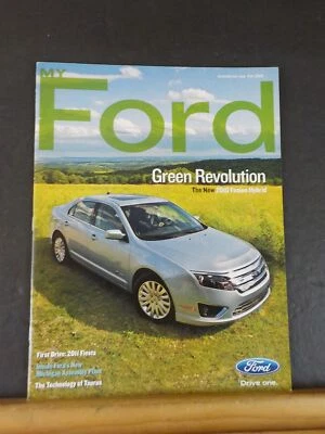 My Ford 2009 Fall Green Revolution 2010 Fusion Hybird CAPA TRASEIRA CORTADA - Imagem 1 de 4