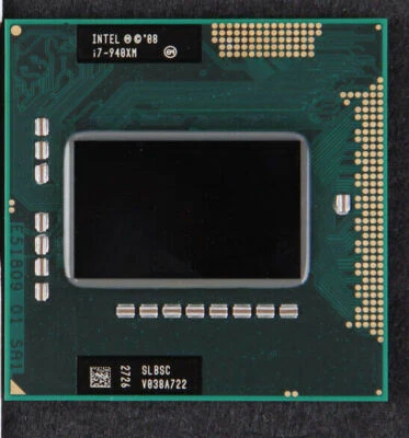 Intel Core i7-940XM 2.13 GHz  PGA 988  CPU Processor 1066MHz  55w - Image 1 of 4