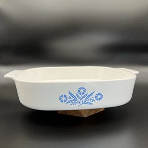 Vintage Corning Ware Kornblumenblau Auflaufform A-10-B (9 3/4" x 9 3/4" x 2") - Bild 1 von 22