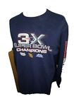 T-shirt à manches longues Reebok New England Patriots 3X Super Bowl Champions taille XL