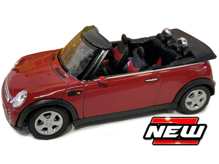 Cararama NEW MINI COOPER CABRIOLET 2005 RED 1:43 - Immagine 1 di 1