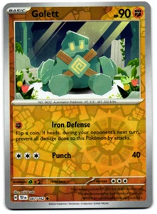 Pokemon -  Golett 087/162 -  Reverse Holo - Temporal Forces - NM/M - Picture 1 of 2