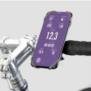 Universal Bicycle Cell Phone Mount Handlebar Holder Holds Multiple Size Phones