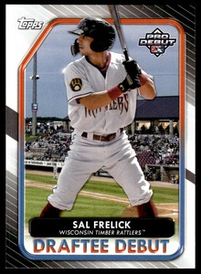 2022 Topps Pro Debut Draftee Debuts - #DB-6 Sal Frelick Timber Rattlers