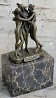 Figurine statue sculpture en bronze Hot Cast three Graces by Canova Bookend Bookend End
