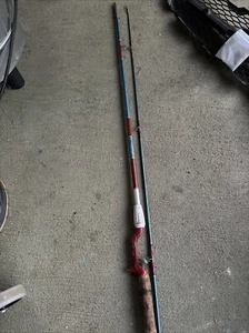 Vintage Pflueger Microspin Graphite 6'6" 2pc Light 4-8lb Fishing Pole 9-2266 USA - Picture 1 of 6