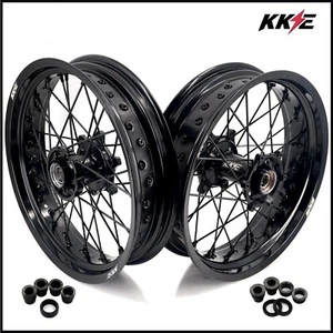 Ruedas KKE 3.5/4.25 Supermoto aptas para KTM XC-F/XC-W/EXC/SX/SC 125 300 450 2003-2025 - Imagen 1 de 13