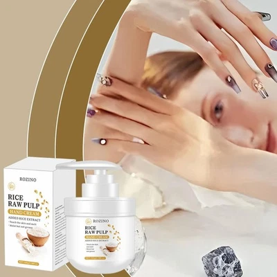 Рисовый крем для рук, мягкий веганский увлажняющий крем с рисовым молоком, увлажняющий Age-D C3 ( - Изображение 1 из 4