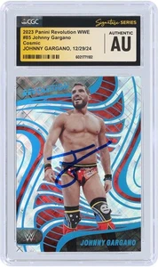 Johnny Gargano WWE Signed 2023 Panini Revolution Cosmic #85 #/149 CGC Card - Picture 1 of 2