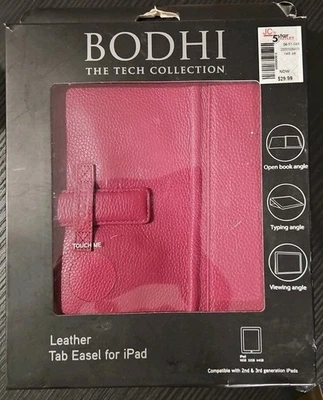 Cavalete Bodhi Tech Collection aba de couro para iPad - Imagem 1 de 4