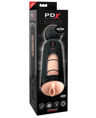 Mega Milker Stroker vibrador PDX Elite Foto 1 de 4