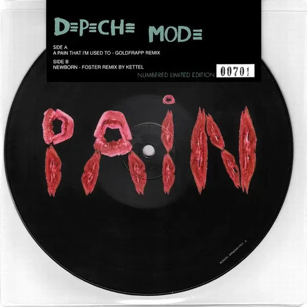 Depeche Mode ‎– Pain Single 7" ‎BONG36 0094634917971