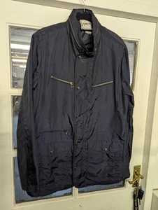 GEOX RESPIRA Mens Jacket Blue Large Stunning Jacket In Superb Condition - Picture 1 of 12