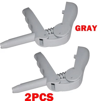 2PCS Grey Dental Composite Gun Dispenser For Unidose Denshine Autoclavable NEW