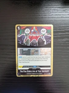 One Piece OP13 - The Five Elders Are at Your Service!!! - Rare Foil - OP13-096 - Picture 1 of 2