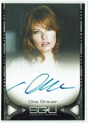 Stargate Universe Season 1 - 2010 Autograph Card Ona Grauer as Emily Young - Image 1 of 2