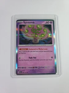 Pokemon Spiritomb 089/193 Sv02: Paldea Evolved Holo - Picture 1 of 4