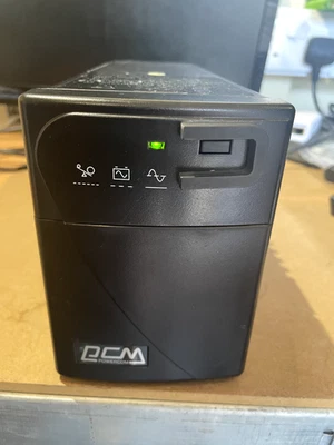600VA UPS PowerCom Line-Interactive, New Battery - Image 1 of 4