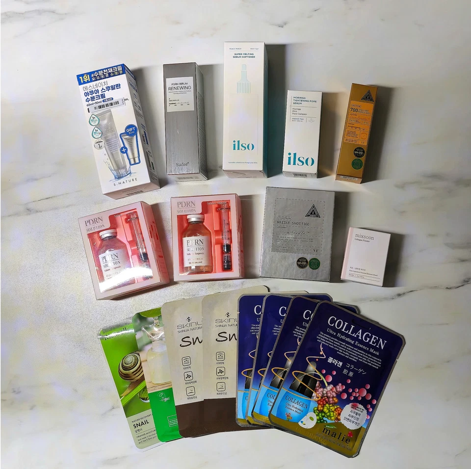 LOTE DE CUIDADO DE LA PIEL COREANO - PDRN dérmico + VT Reedle Shot 700 1300 + colágeno en polvo Foto 1 de 1