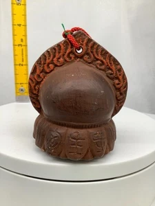 Japanische Tonglocke Dorei Keramik Asiatisch Antiquitäten Kofukuji Tempel - Bild 1 von 12