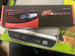 Ingersoll Rand, Part #105-D2 , 1/4" Air Ratchet Wrench 25 Ft-lb Torque, 250 RPM - Picture 1 of 12