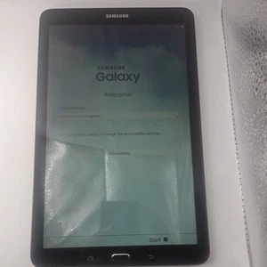 Samsung Galaxy Tab E 9.6 SM-T560 Black Wi-Fi, 5MP Android Tablet - Picture 1 of 3