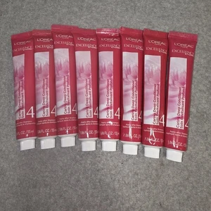 8 neue Tuben L'Oreal Excellence Creme Pflege #4 Tiefenspülung 1,86 flüssig OZ. - Bild 1 von 3