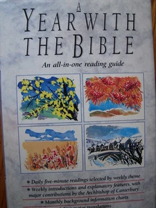 A Year with the Bible (1991, Hardcover) Religion Spiritual Holy Book Devotional - Picture 1 of 12