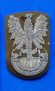Original Warsaw Pact Polish Army Officer's Cap Badge - Picture 1 of 2