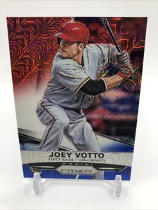2015 Panini Prizm Red White and Blue Mojo Prizms #86 Joey Votto Reds